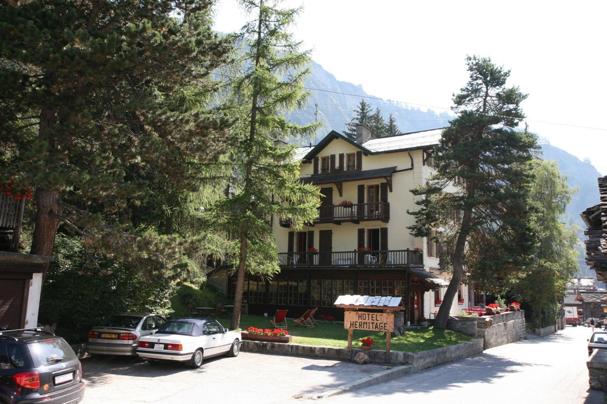 Hotel Hermitage Evolene Bagian luar foto